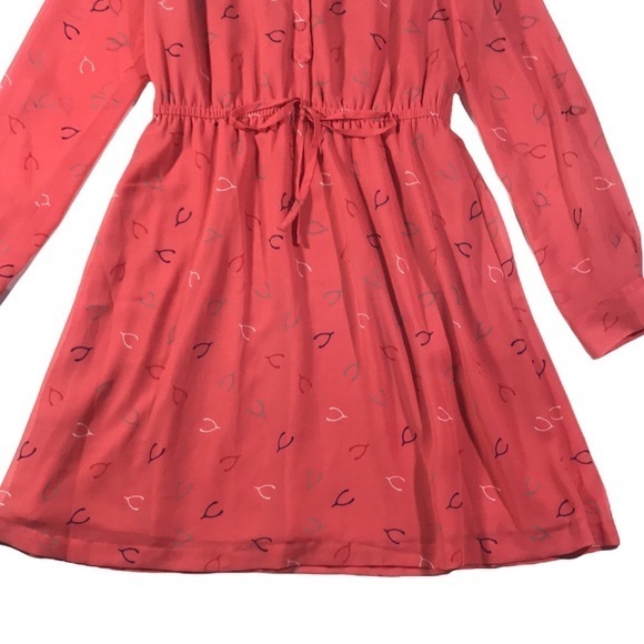 Modcloth Effortless On Arrival Wishbone Dress - Picture 3 of 9